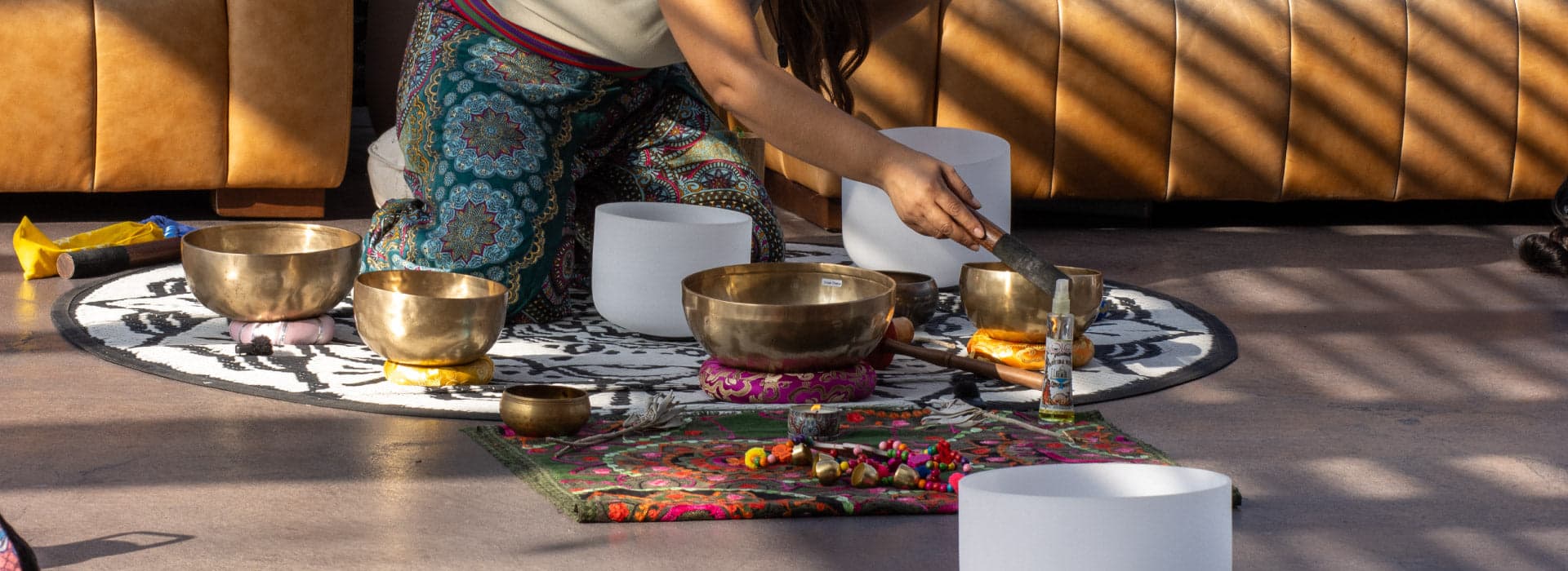 Elevated Sound Bath Meditation at San Diego's Premier Cannabis Consumption Lounge