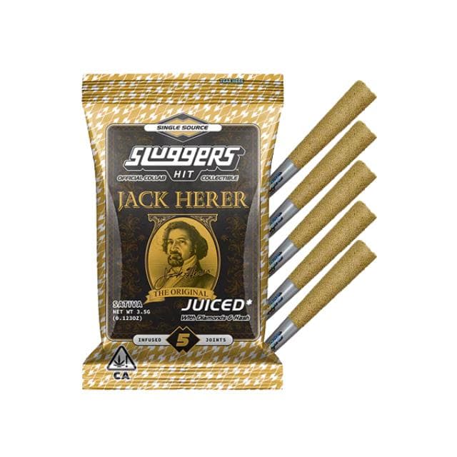 SLUGGERS | JACK HERER | INFUSED PREROLL | 0.7G | 5PK