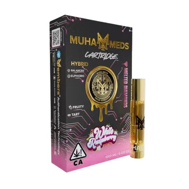 MUHA MEDS | WHITE RASPBERRY | DIAMONDS 1G