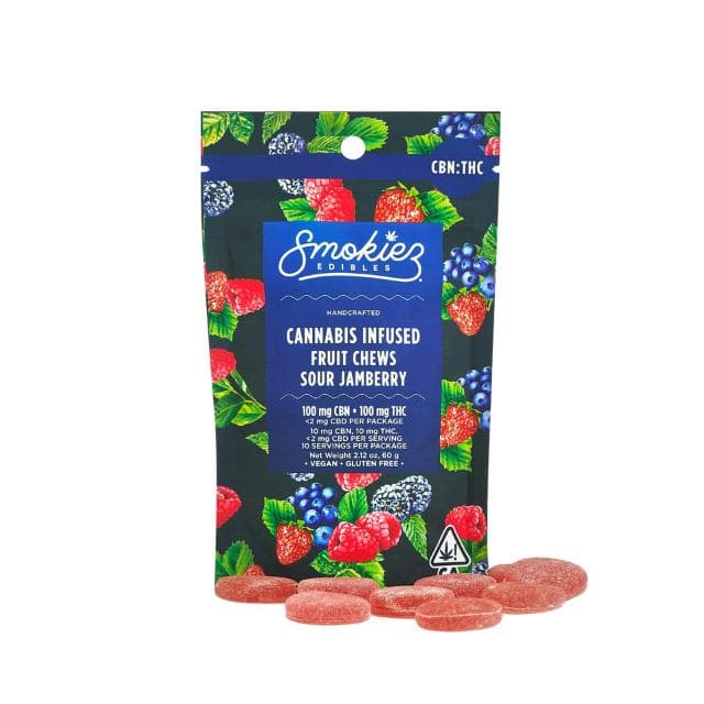 SMOKIEZ | SOUR JAMBERRY | CBN 1:1 | 100MG
