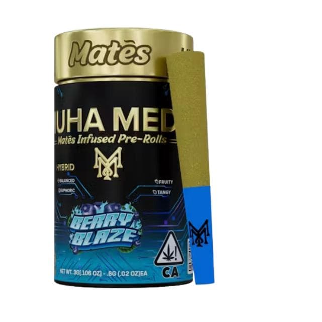 MUHA MEDS | BERRY BLAZE | INFUSED PREROLLS | 5PK