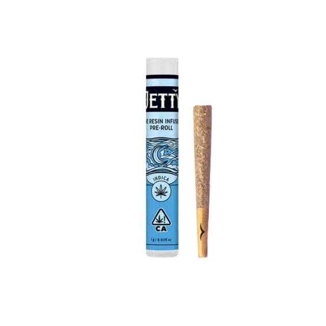 JETTY | GMO X BLACKBERRY KUSH | INFUSED PREROLL | 1G