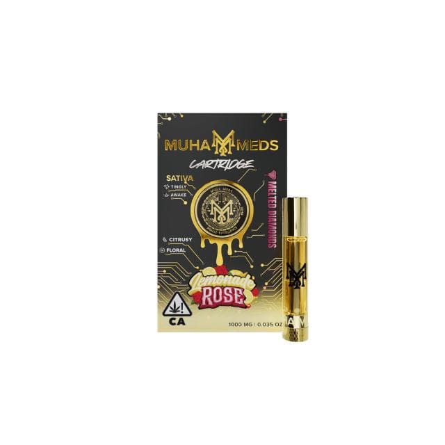 MUHA MEDS | LEMONADE ROSE | DIAMOND 510 CARTRIDGE | 1G
