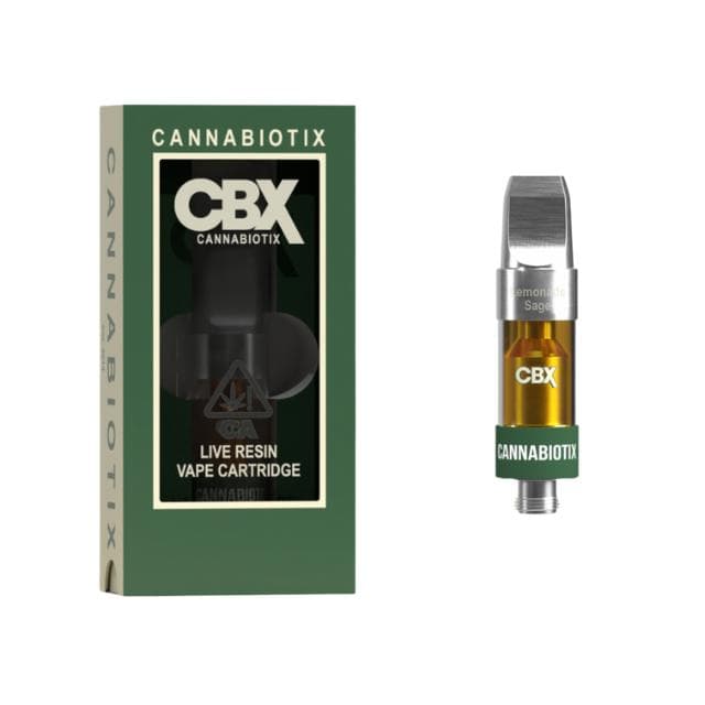 CBX | LEMONADE SAGE | LIVE RESIN | 0.5G CARTRIDGE